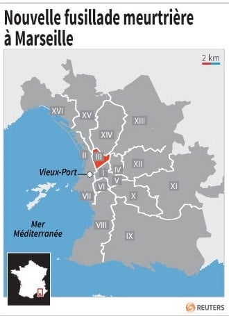 Un mort dans une fusillade a marseille