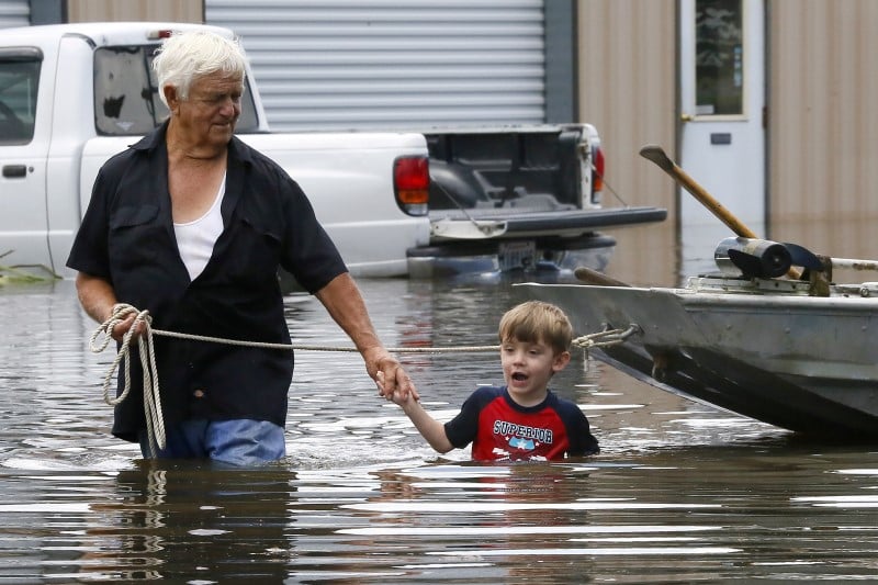 Inondations meurtrieres en louisiane
