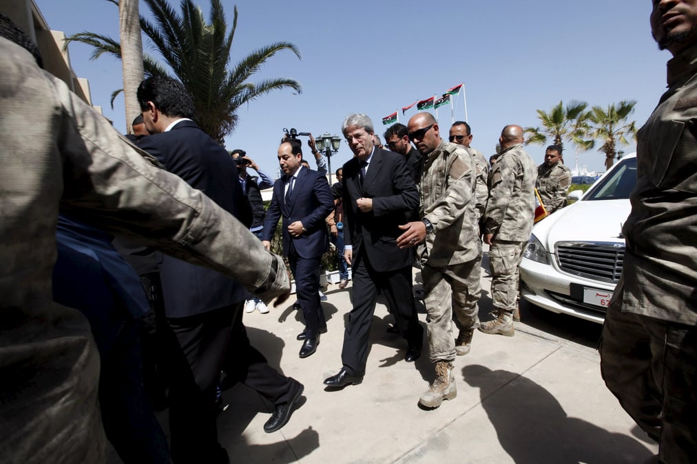 Le chef de la diplomatie italienne a tripoli pour soutenir le gouvernement libyen d'union