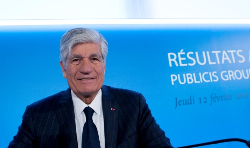 Publicis prepare le depart de maurice levy