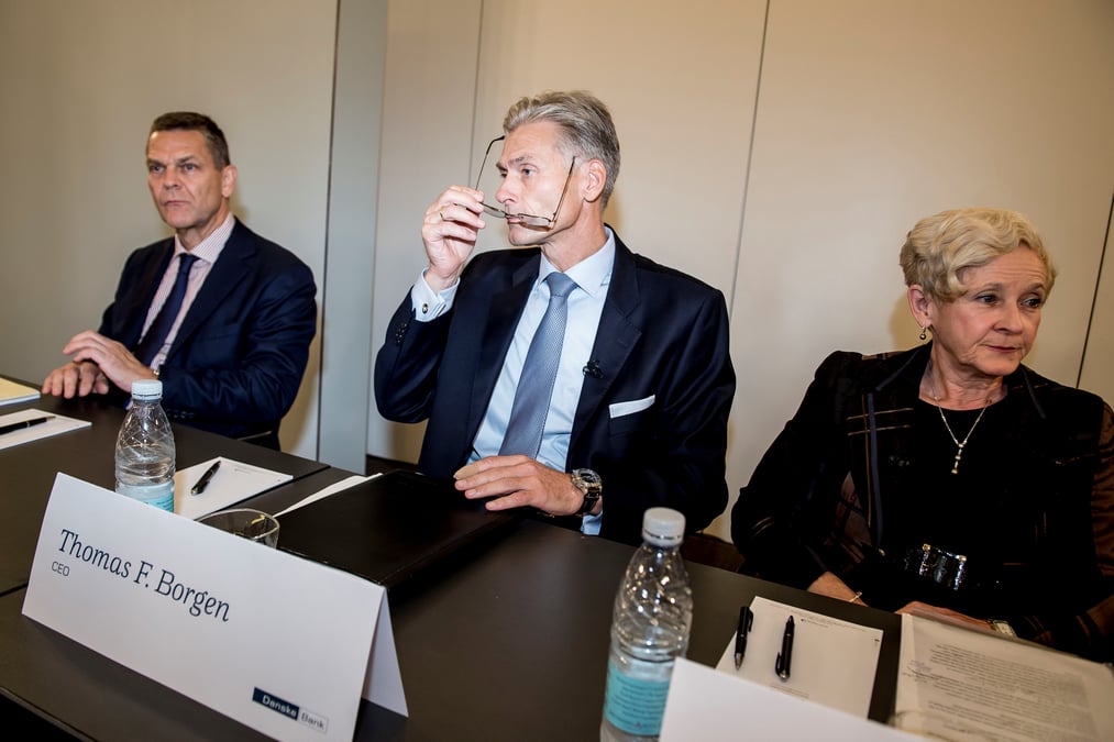 L'ancien patron de danske bank inculpe