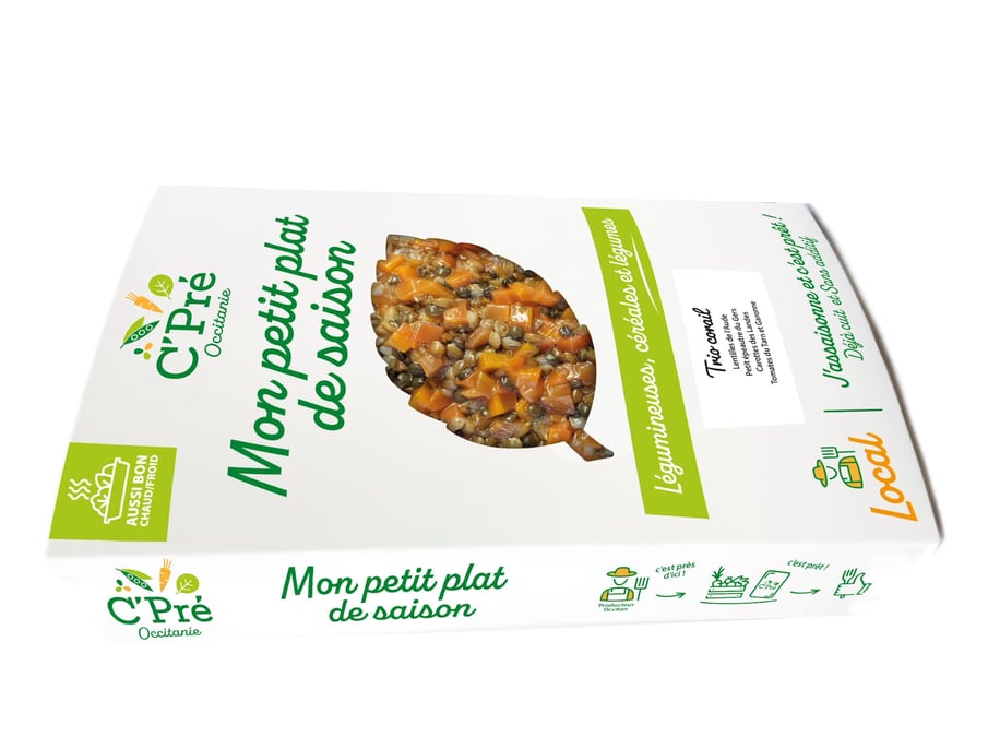 La marque toulousaine de plats préparés C'Pré est implantée depuis quelques semaines dans les rayons de la moyenne et grande distribution.