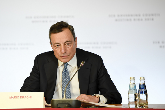 Mario Draghi BCE juin 2018