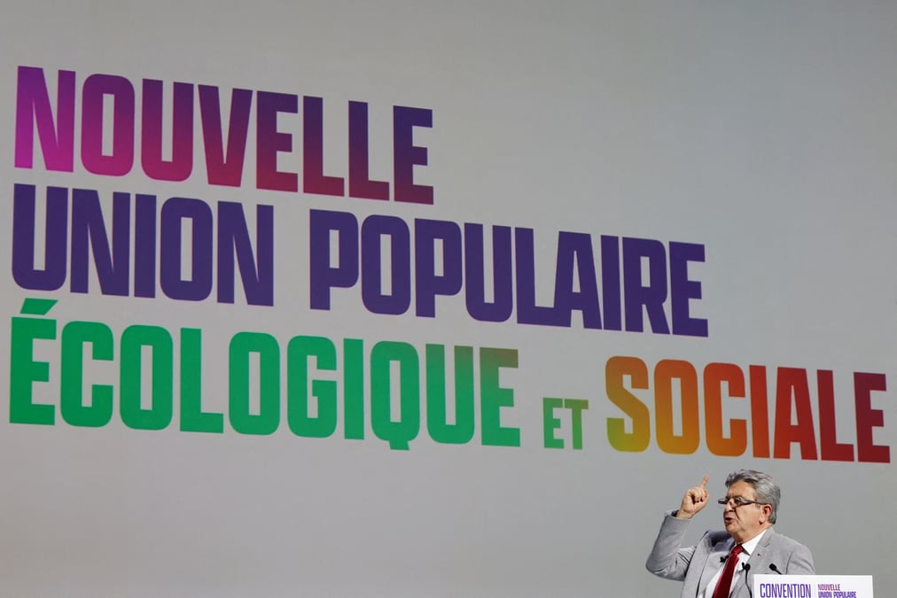 La nupes presente son "programme partage" en vue des legislatives