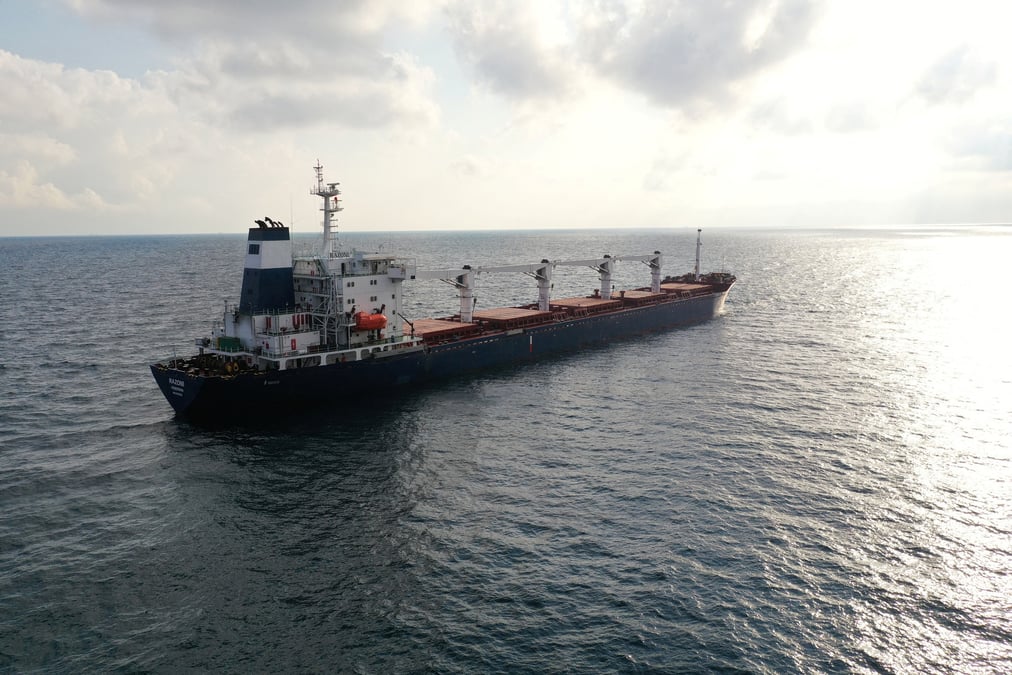 L'acheteur du premier cargo de cereales ukrainiennes refuse le chargement