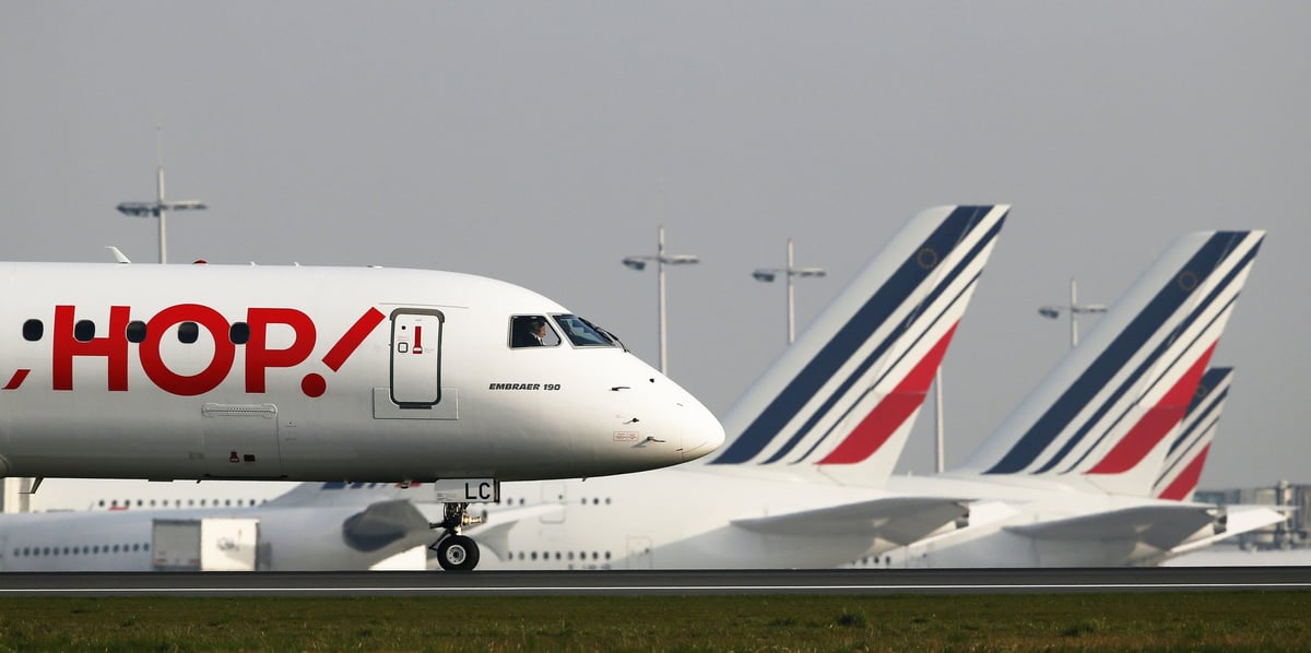 HOP, Air France, filiale, low-cost, compagnie aérienne, Regional, Britair, AIrlinair, KLM,