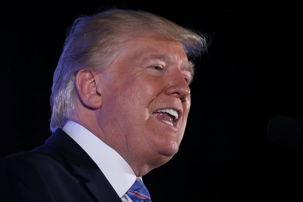 Le président américain Donald Trump.