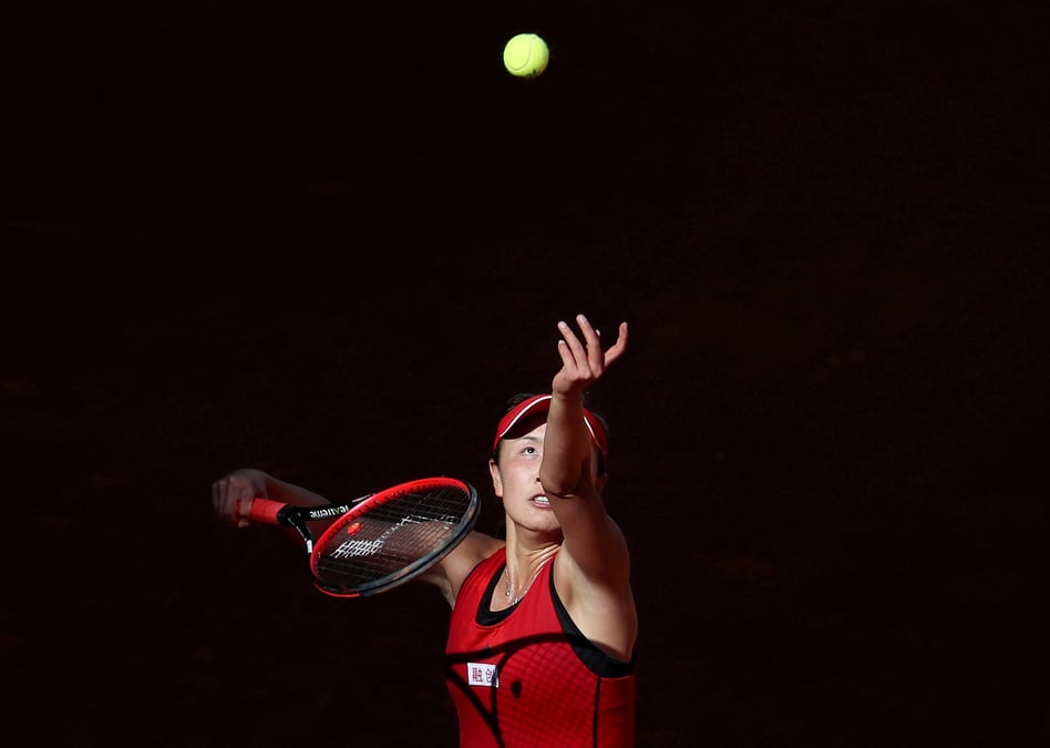 Tennis/peng shuai: le global times critique la wta apres la suspension de tournois
