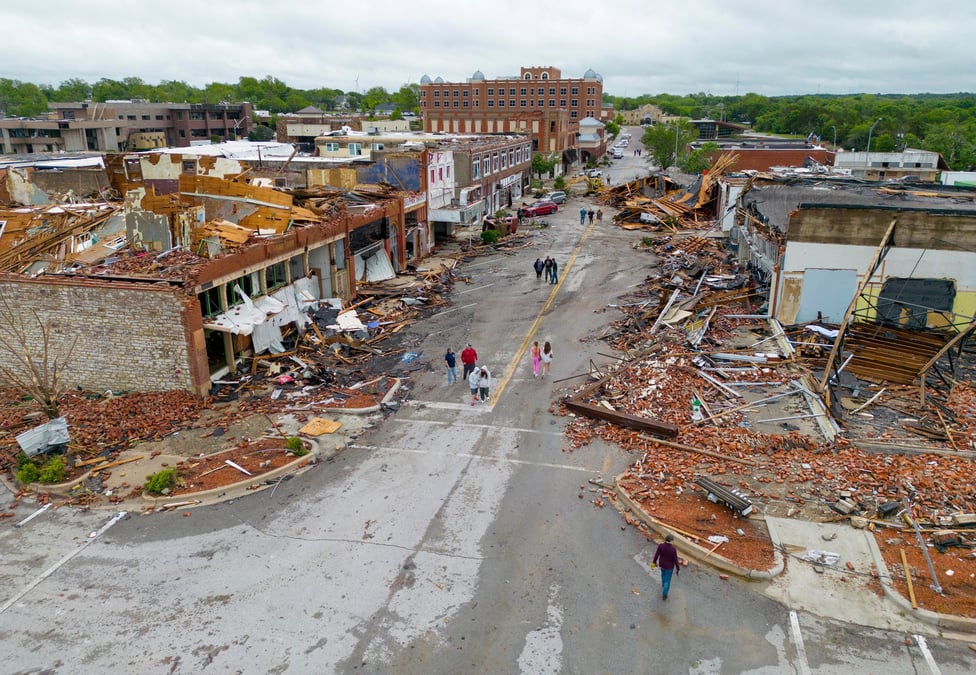 Des tornades frappent des villes de l'oklahoma