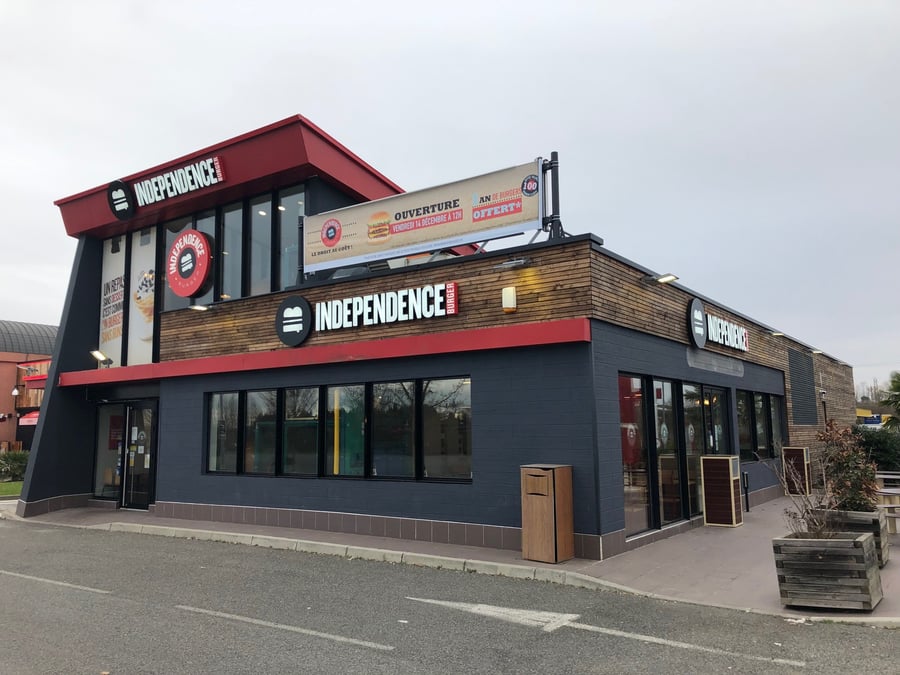 Le nouveau restaurant Independence Burger de Roques-sur-Garonne