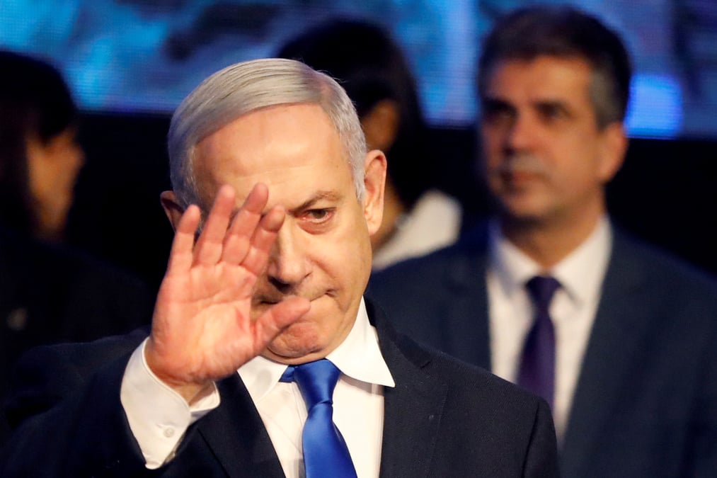 Netanyahu remporte facilement la primaire du likoud avant les elections