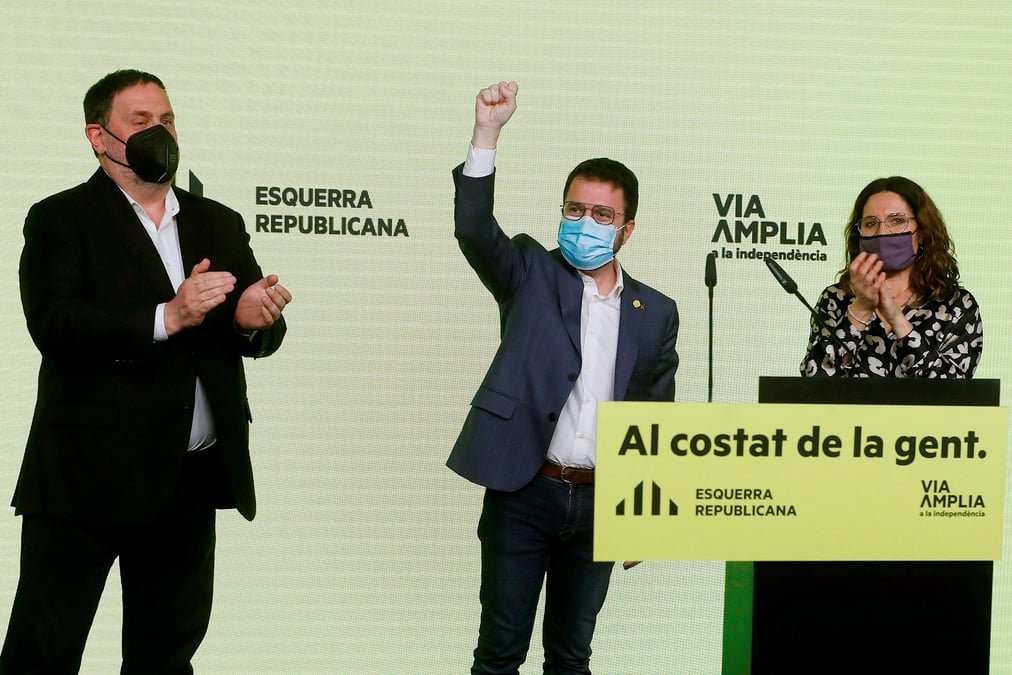 Espagne: les independantistes donnes vainqueurs des regionales en catalogne