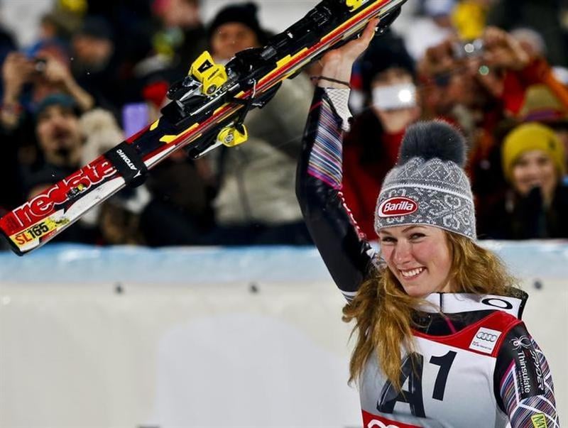 JO: Mikaela Shiffrin prête à slalomer au sommet