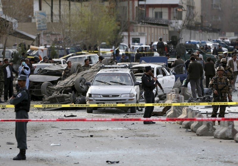 Attentat suicide dans le centre de kaboul