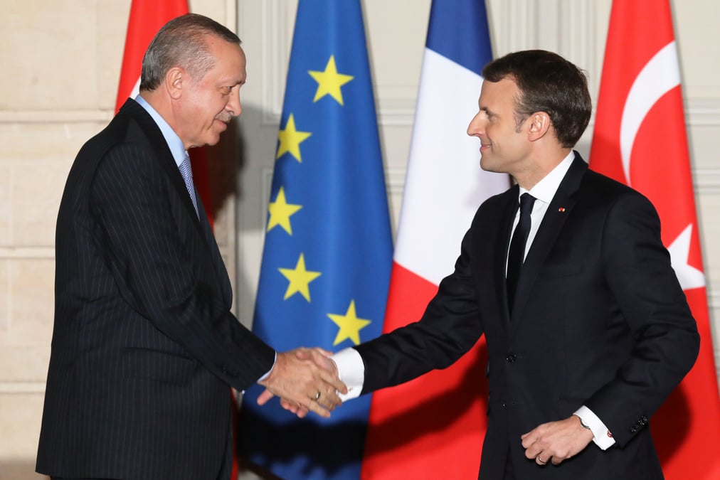 Macron prone au cote d'erdogan un partenariat entre l'ue et la turquie