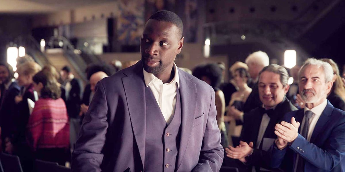 Omar Sy dans la série « Lupin », sortie en 2021.