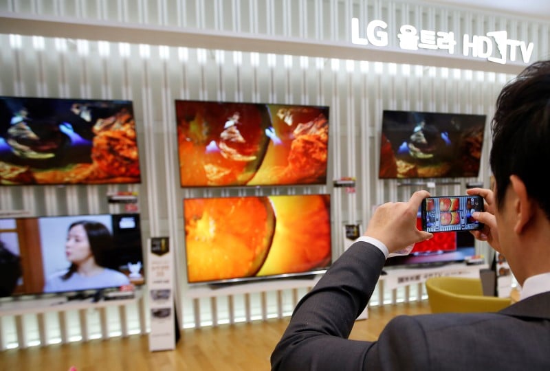 Hausse legerement superieure aux attentes pour les resultats trimestriels de lg