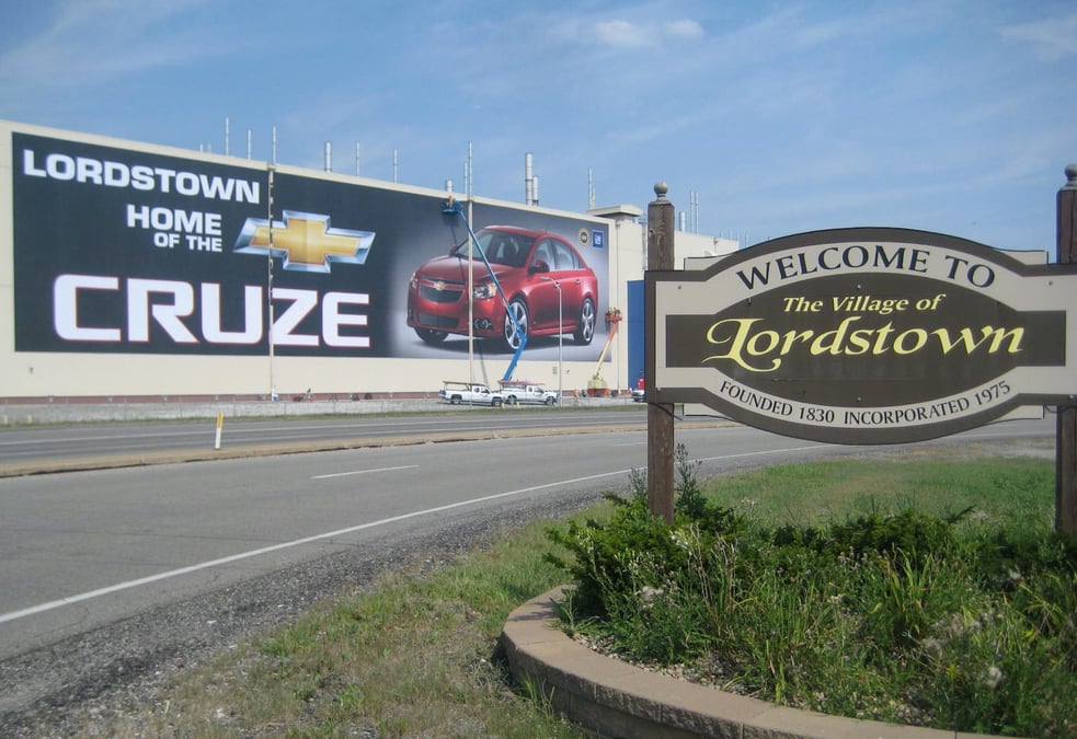 General Motors Ohio Lordstown Chevrolet