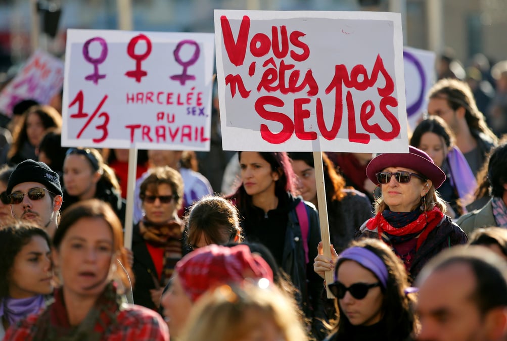 Forte hausse des plaintes pour violences sexuelles
