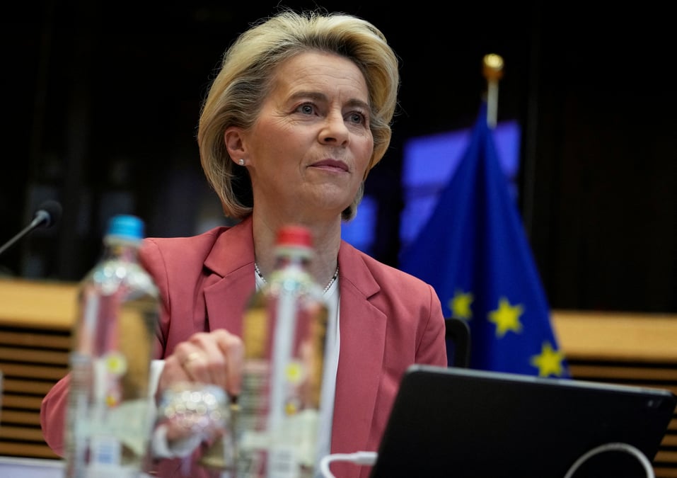 Les sanctions de l'union europeenne contre la russie sont pretes, dit von der leyen