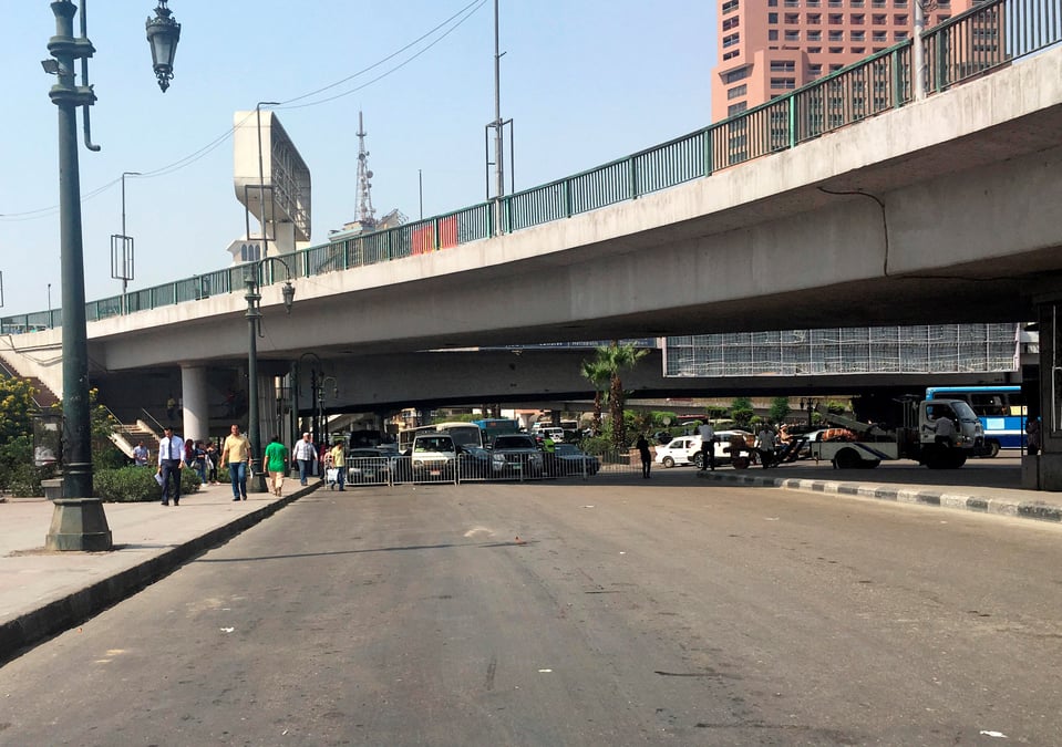 Explosion pres de l'ambassade des etats-unis au caire