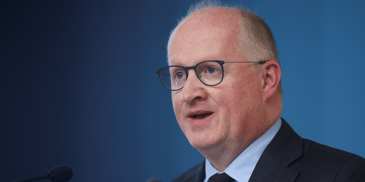 L'économiste en chef de la BCE, Philip Lane.