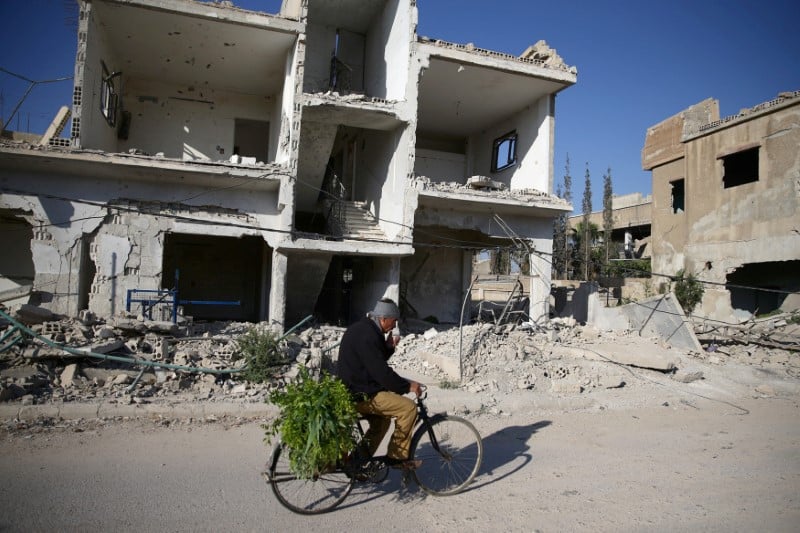 "regime de calme" en syrie pour l'aid el fitr