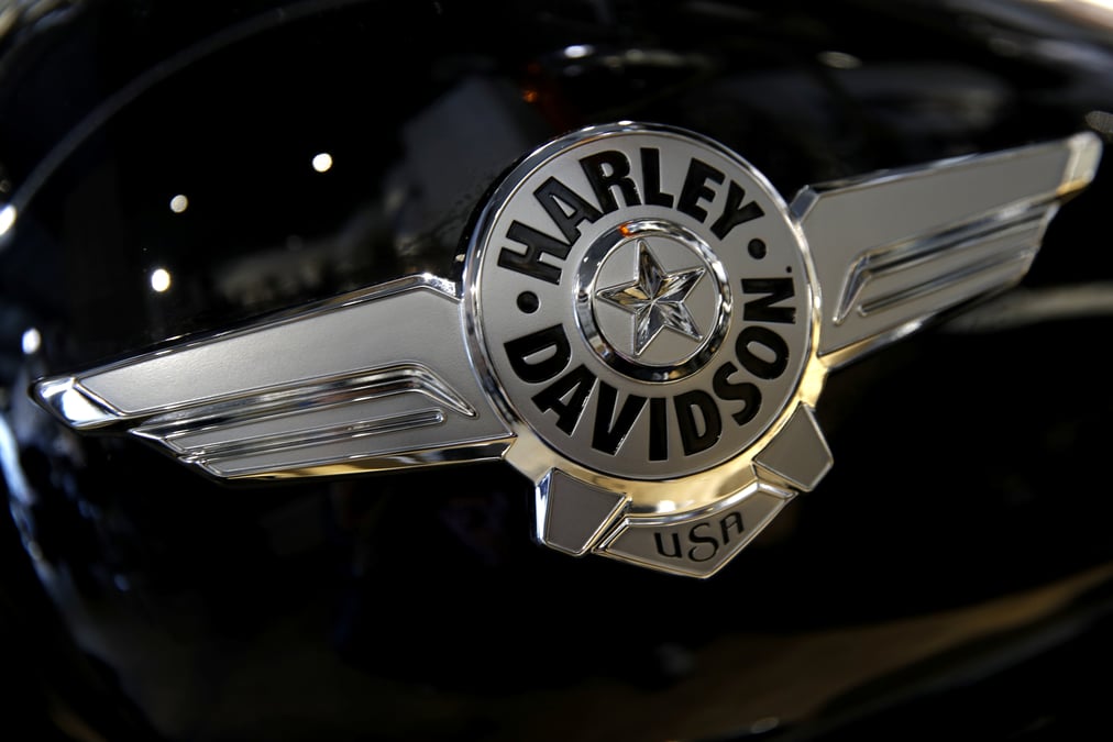 Harley-davidson fait moins bien que prevu au 4e trimestre, le titre chute