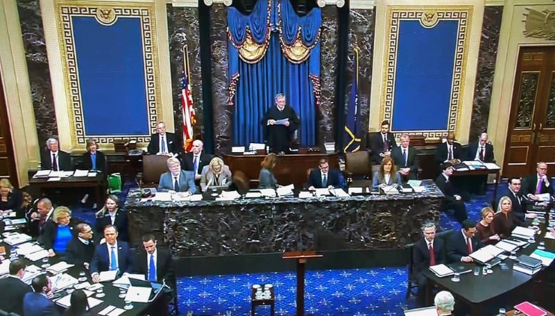 "impeachment": bataille au senat americain sur le format du proces de donald trump