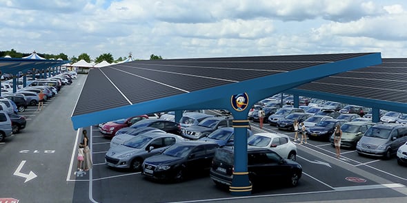 Urbasolar installe une centrale solaire géante à Disneyland Paris