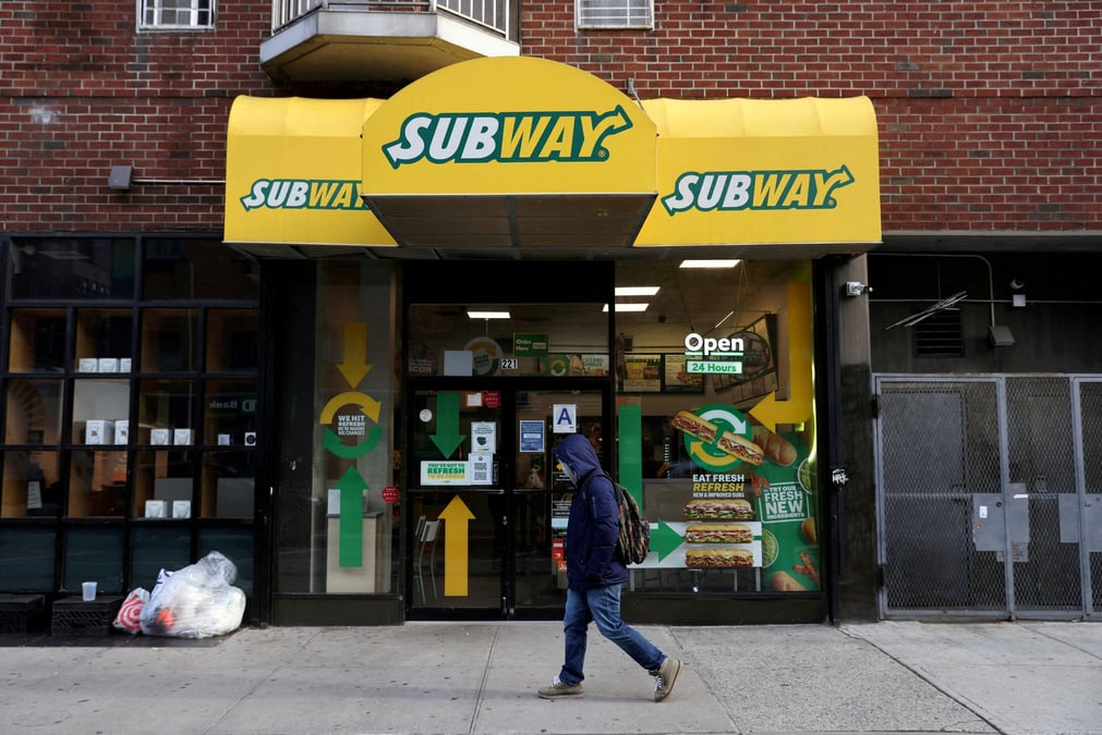Un restaurant subway a manhattan