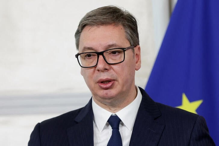 Aleksandar Vucic, le président serbe, avait fait de la campagne un référendum pour ou contre lui - assurant qu'il ne se voyait pas cohabiter si l'opposition était victorieuse.