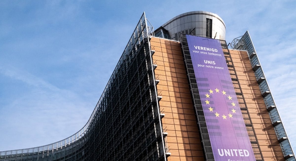 Le siège de la Commission européenne à Bruxelles.