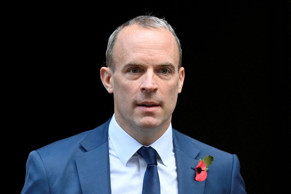 Photo d'archives du vice-premier ministre britannique dominic raab