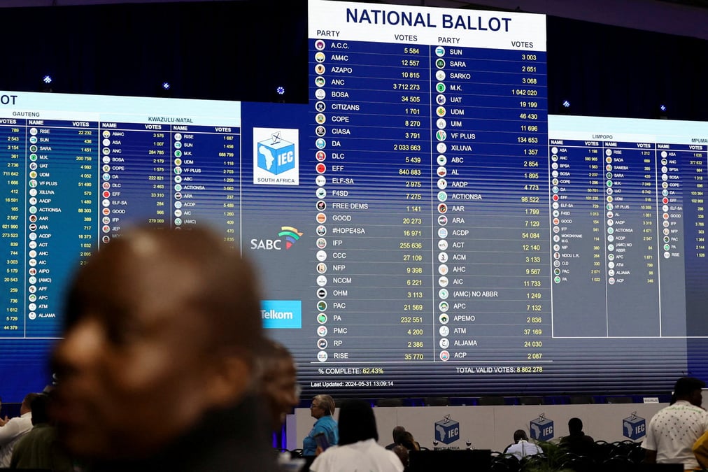 La commission electorale d'afrique du sud, a midrand