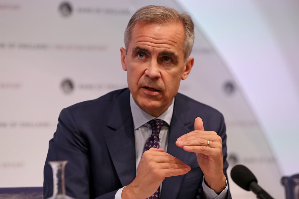 Banque d'angleterre: carney se dit pret a prolonger son mandat