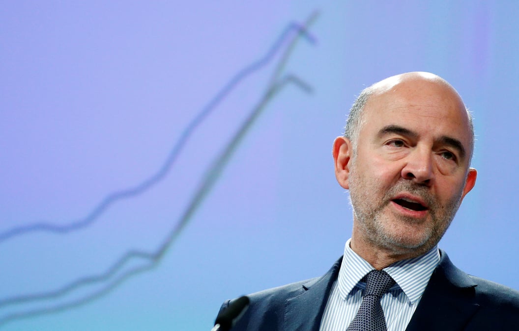 Moscovici dit oeuvrer a ce que l'italie ne soit pas sanctionnee