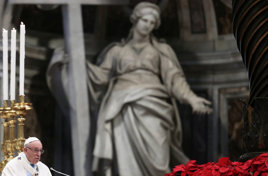 Le pape plaide pour l'unite "qui compte plus que la diversite"