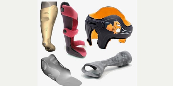 Les orthèses réalisées par impression 3D par AnatoScope et Ottobock, désormais partenaires sur l'orthopédie numérique 3D (janvier 2019)