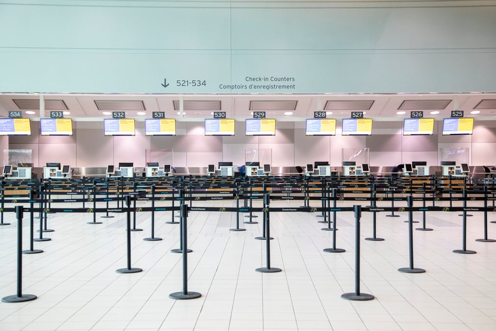 Le canada suspend les vols de passagers en provenance du royaume-uni