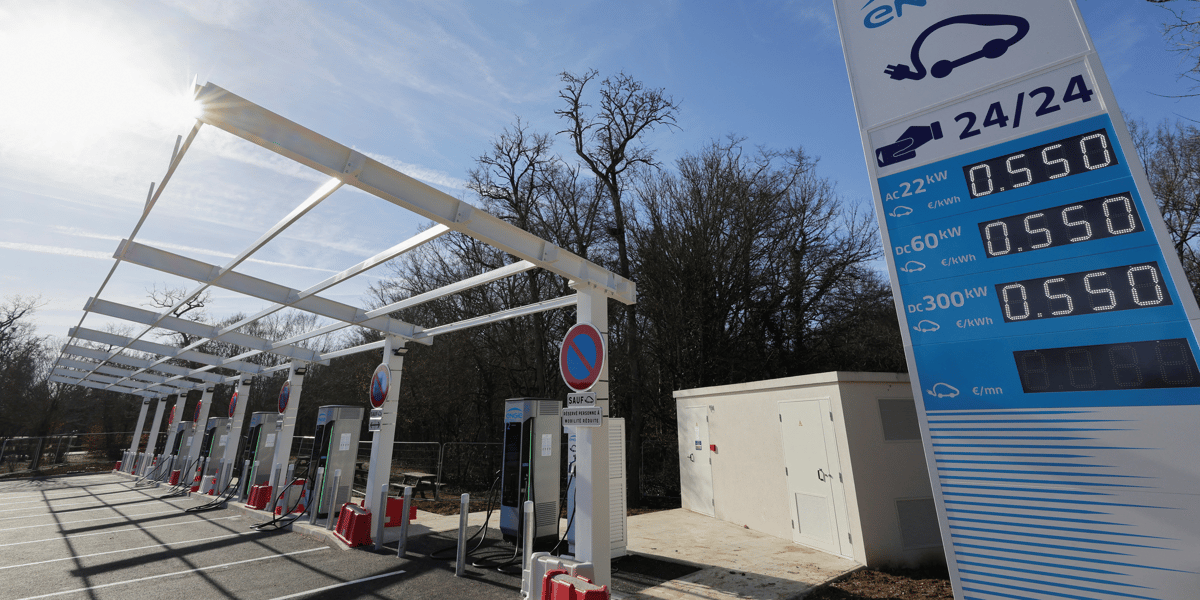 Une nouvelle station de recharge a chateauvillain
