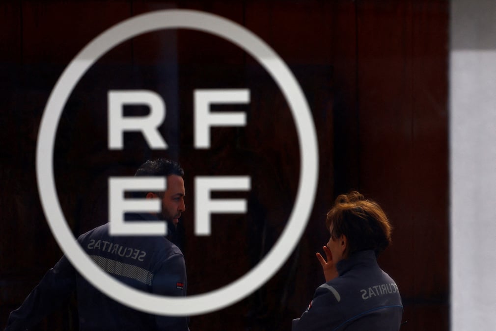 Perquisition au siege de la federation espagnole de football (rfef), la rozas, espagne