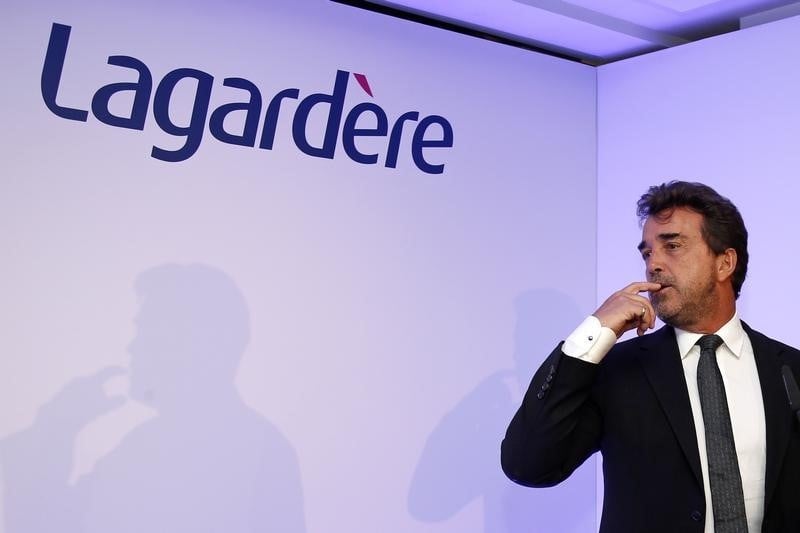 Lagardere confirme son objectif de croissance de resultat pour 2014