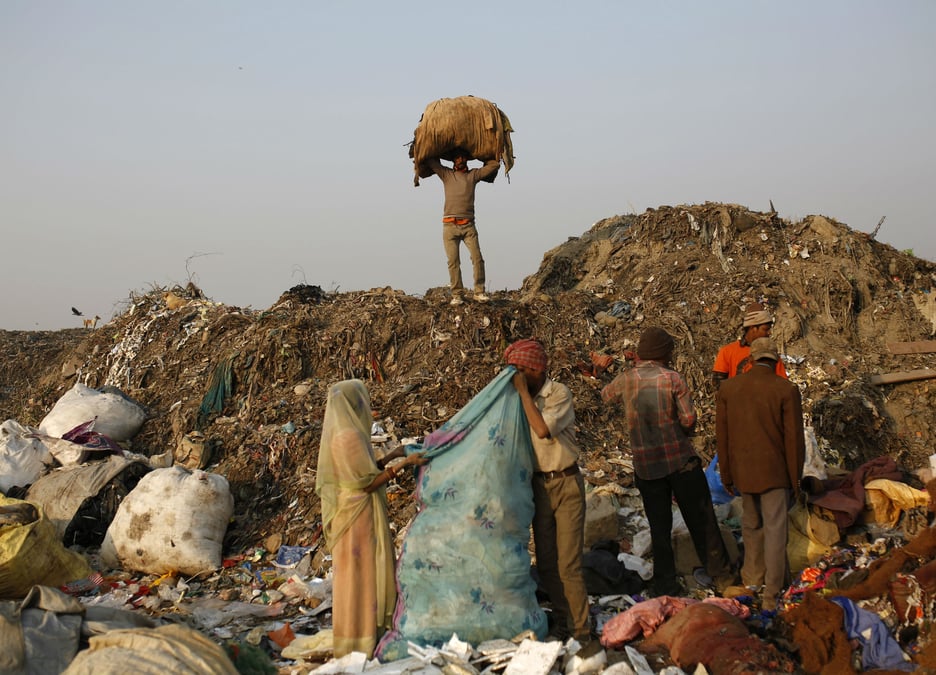 Décharge en Inde