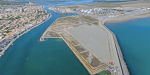 Le port de commerce de Port-la-Nouvelle