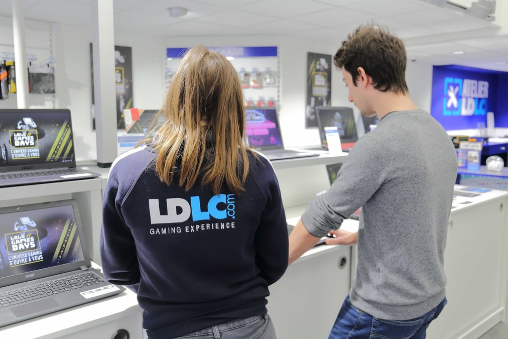 LDLC emploie actuellement 1.050 collaborateurs.