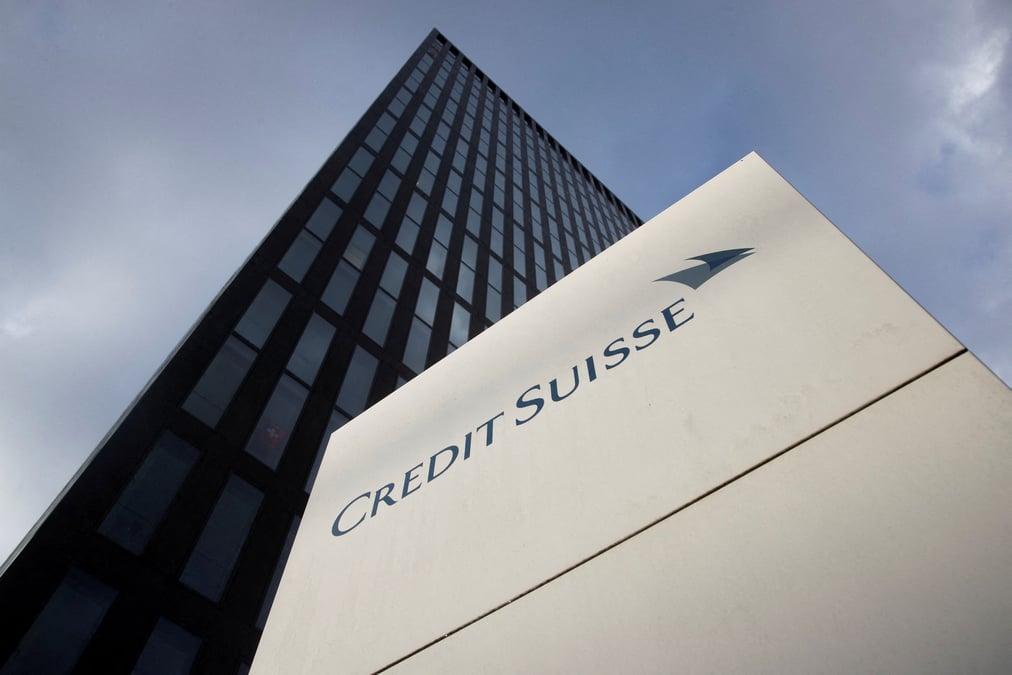 Logo de credit suisse a zurich