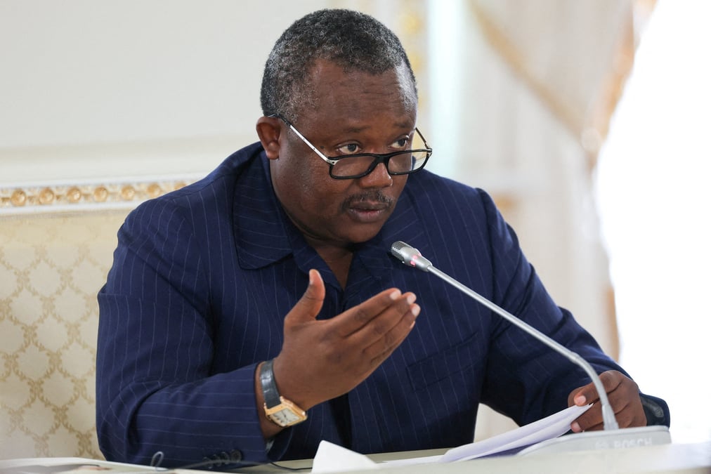 Photo d'archives du president umaro sissoco embalo
