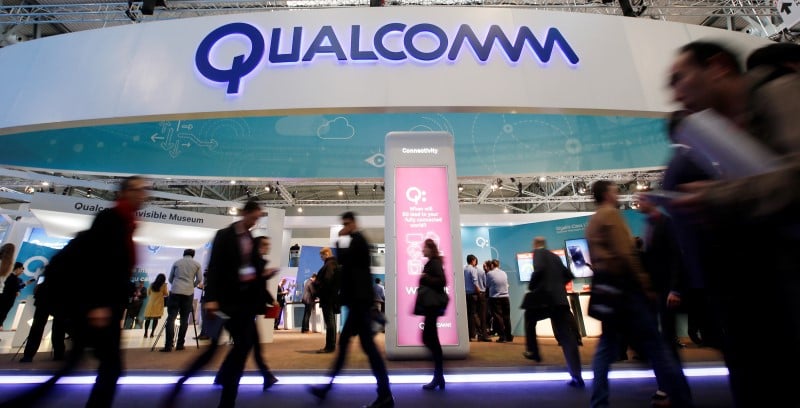 Chiffre d'affaires trimestriel de qualcomm en recul de 19,5%