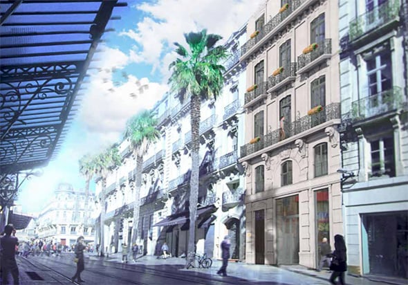 L'opération Monceau, à Montpellier, sera livrée en 2019 par le promoteur immobilier Haussmann Group.